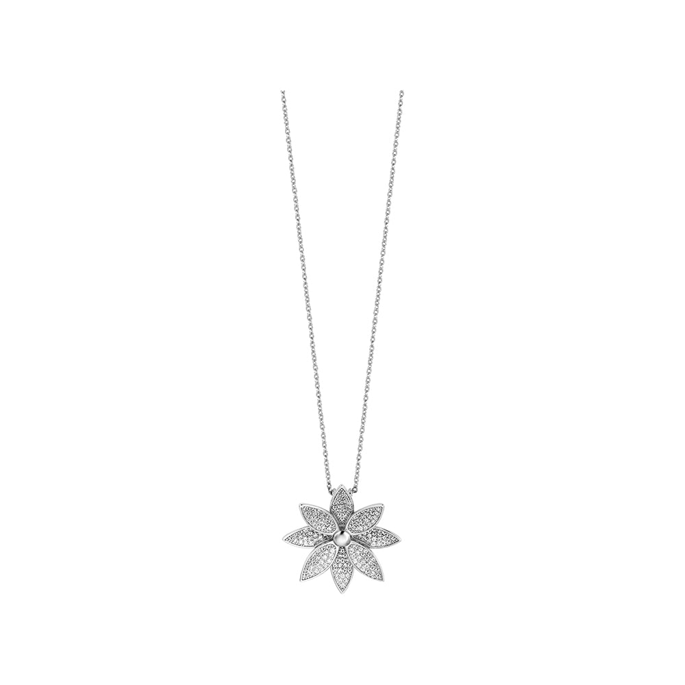 Fioritura Women Silver Necklace