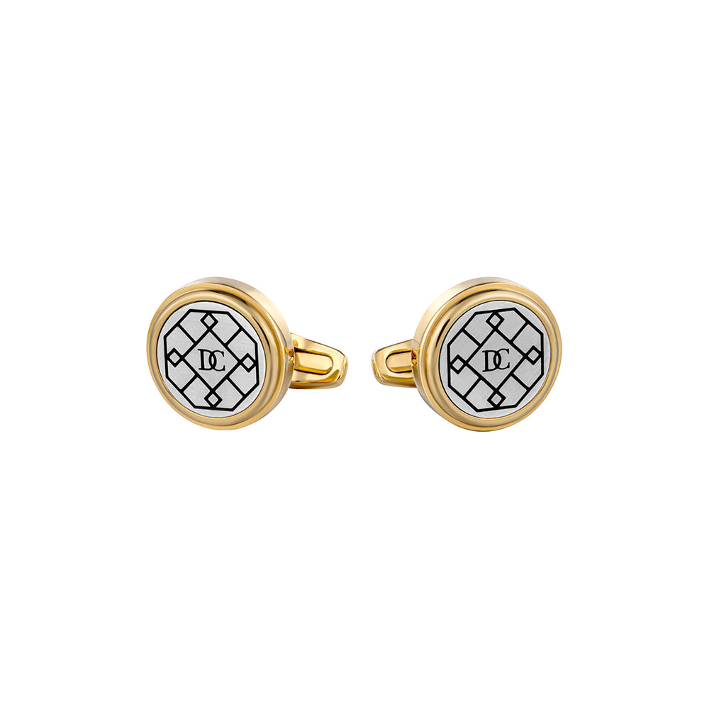Men Two Tone Cufflink