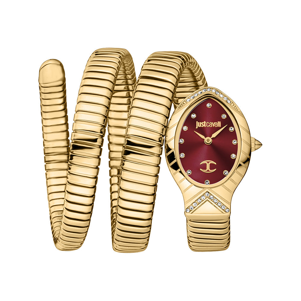 Classico Lungo Women Red Stainless Steel Watch