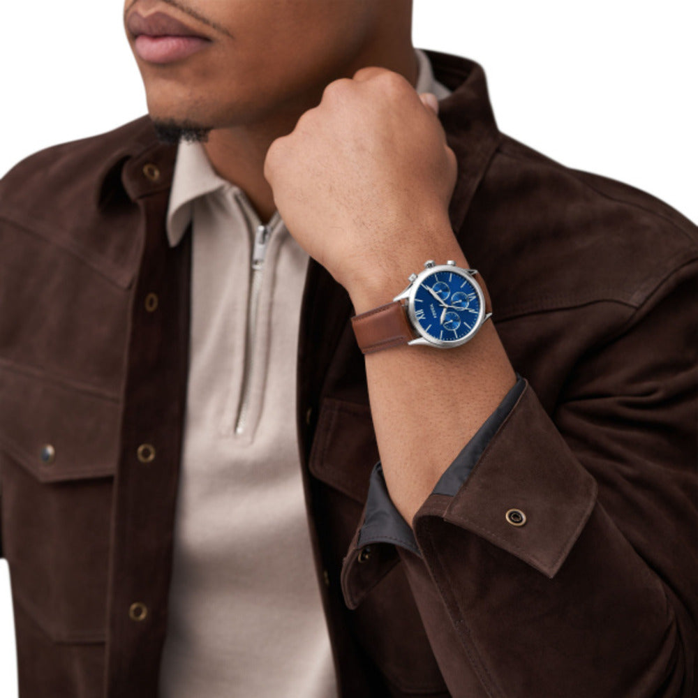 Men Fenmore Brown 44mm Watch