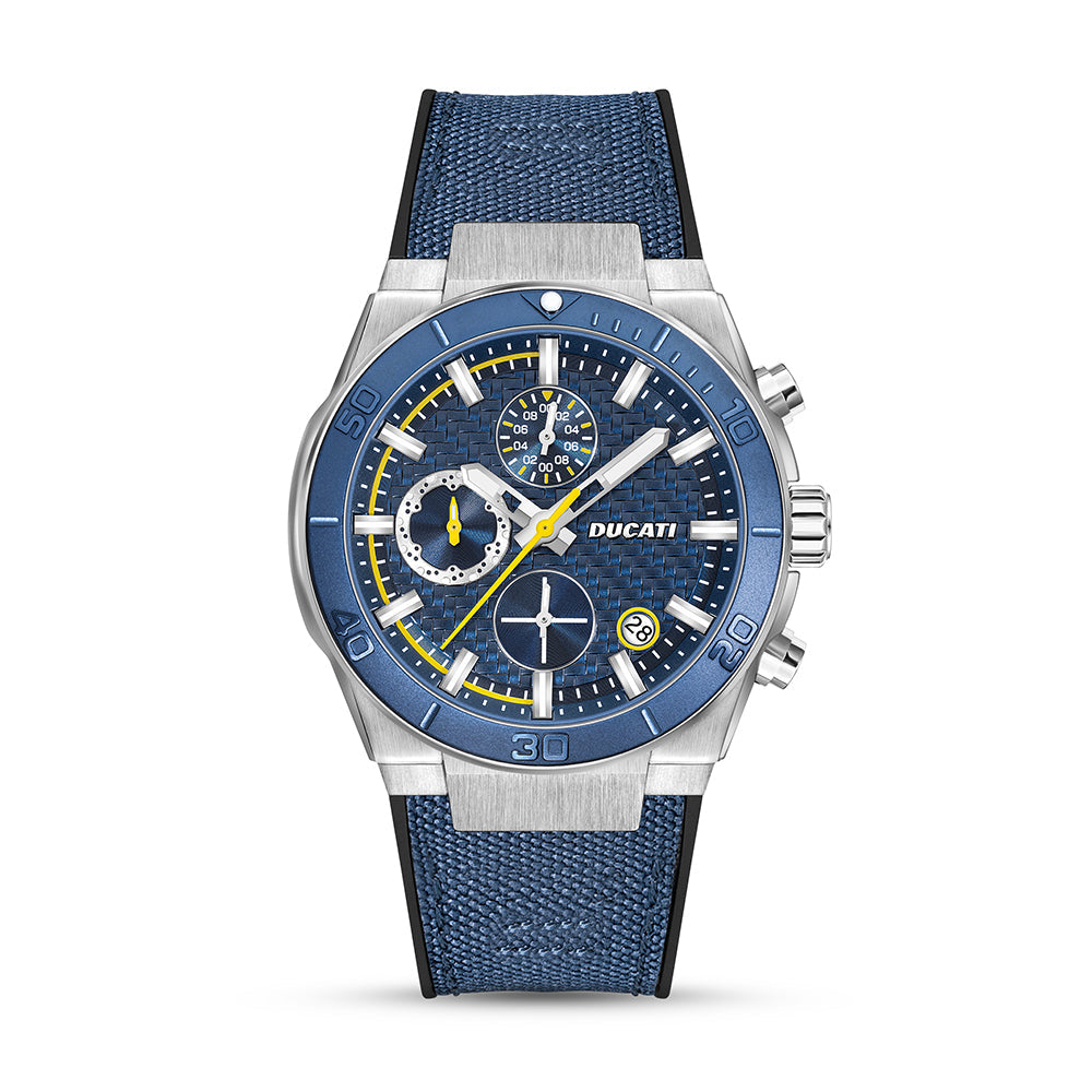 Men Ducati Blue 43.5mm Watch