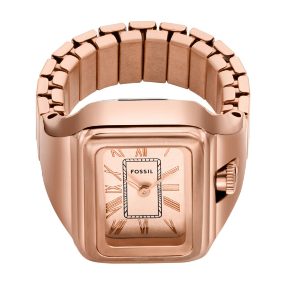 Women Raquel Rosegold Watch Ring