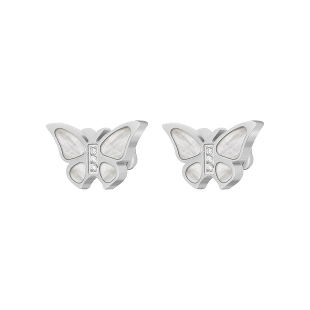 Women Bettina ButterFly Silver Earring