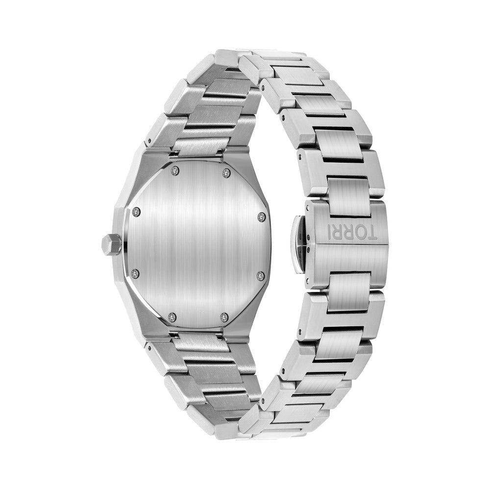 Men Angelo Silver 40mm Watch