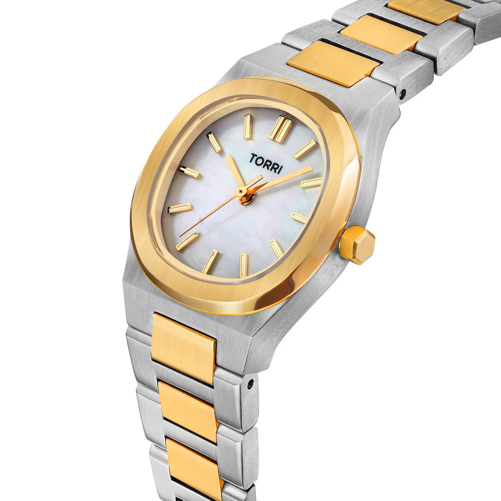 Women Teatro Silver/Gold 24mm Watch