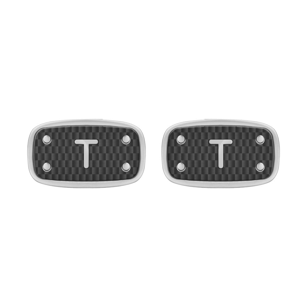 Men Bertoldo Silver Cufflink