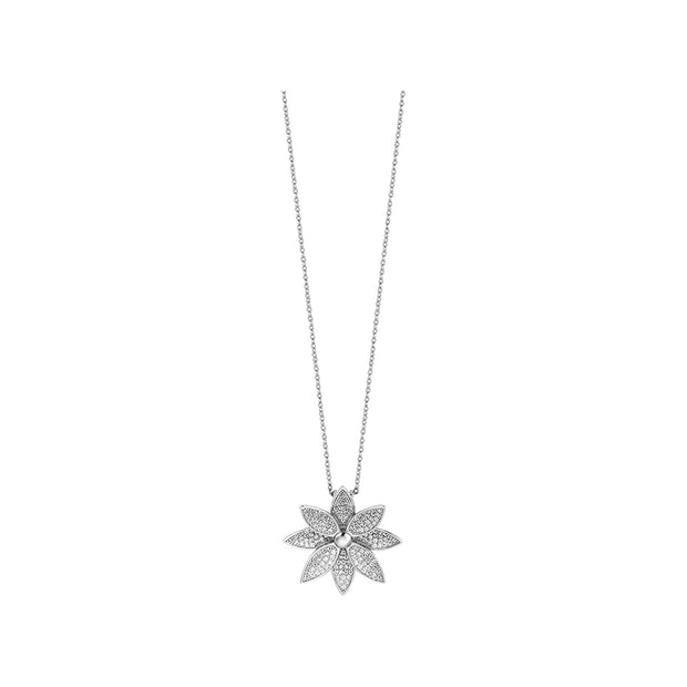 Fioritura Women Silver Necklace