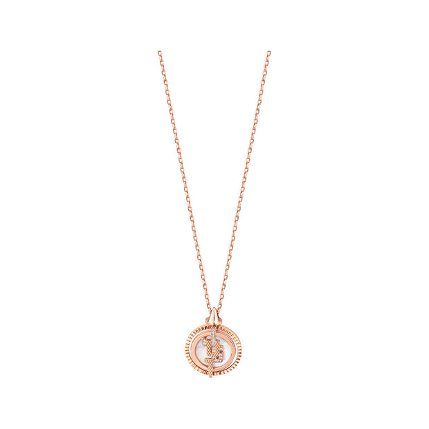 Linea Glam 2 Women Rose Gold Necklace