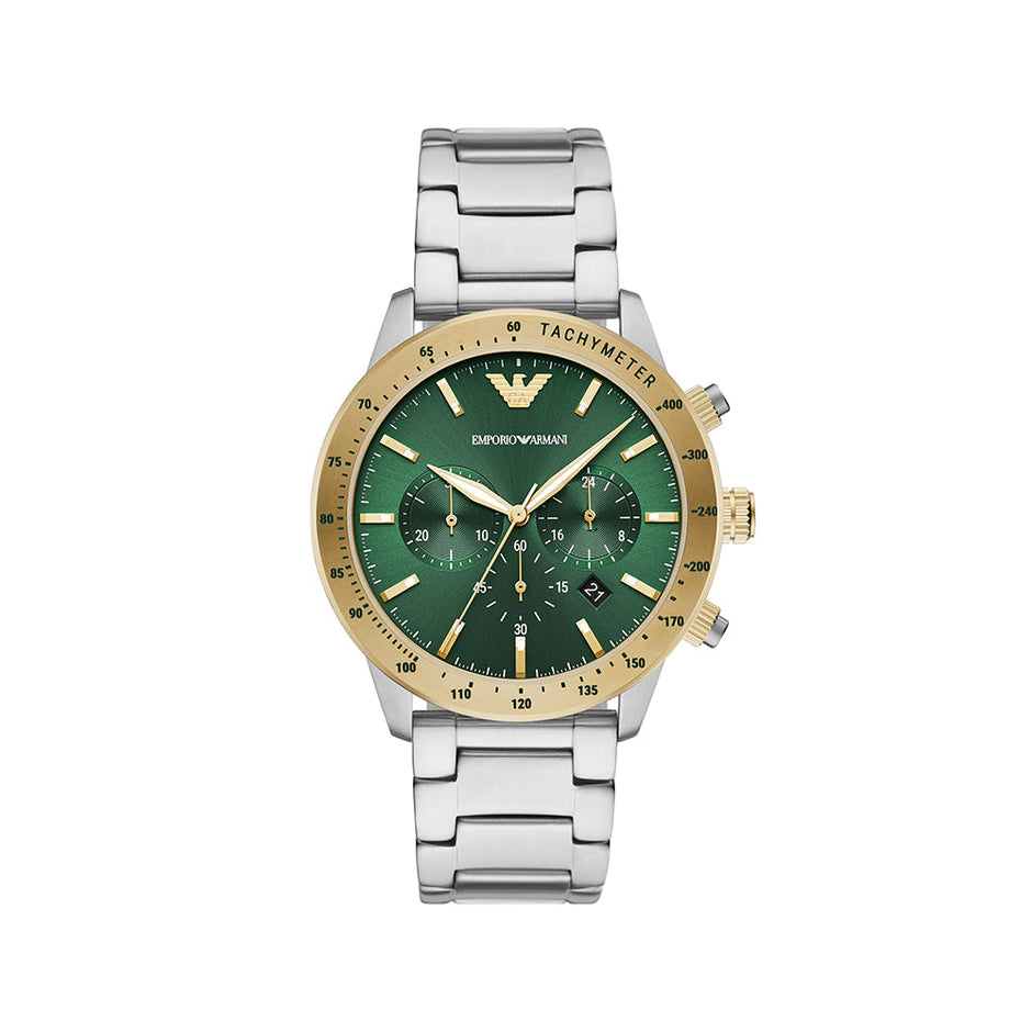 Men Mario Silver Watch