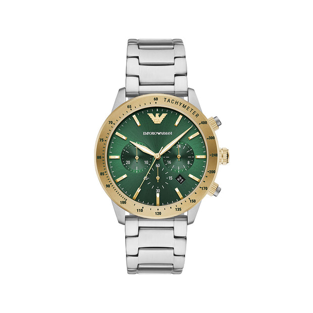 Men Mario Silver Watch