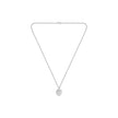 Men Double B Coin Necklace