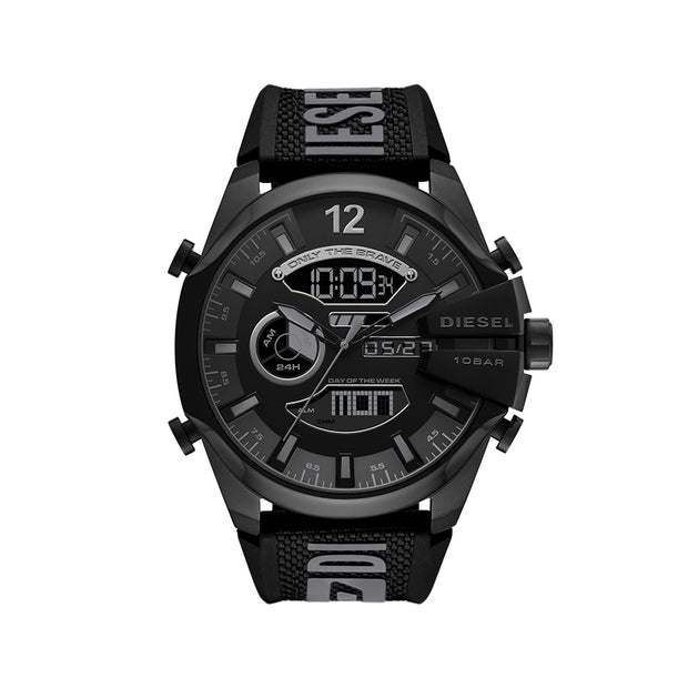 ساعة Ana-Digi الرجالية الهجينة التناظرية والرقمية Dz4593