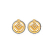 Camille Two Tone Earrings
