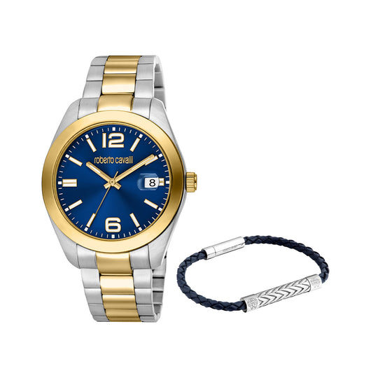 Sveglio Men Blue Stainless Steel Watch