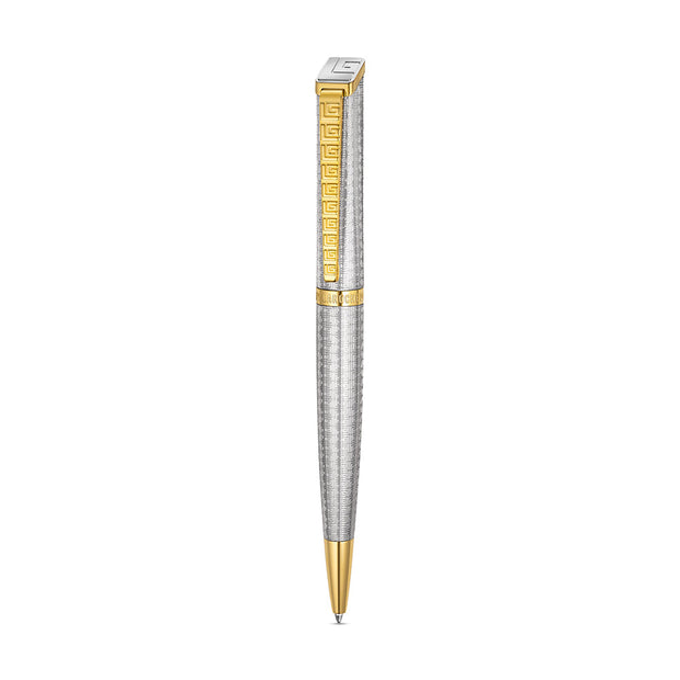 Andrea Stainless Steel And Gold Plated Pen