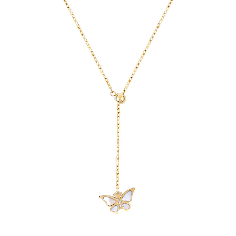 Women Bettina ButterFly Gold Necklace