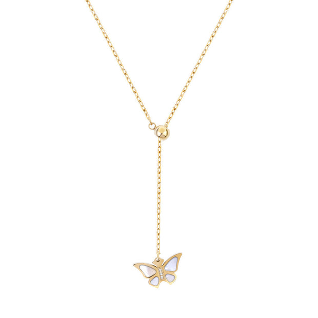 Women Bettina ButterFly Gold Necklace