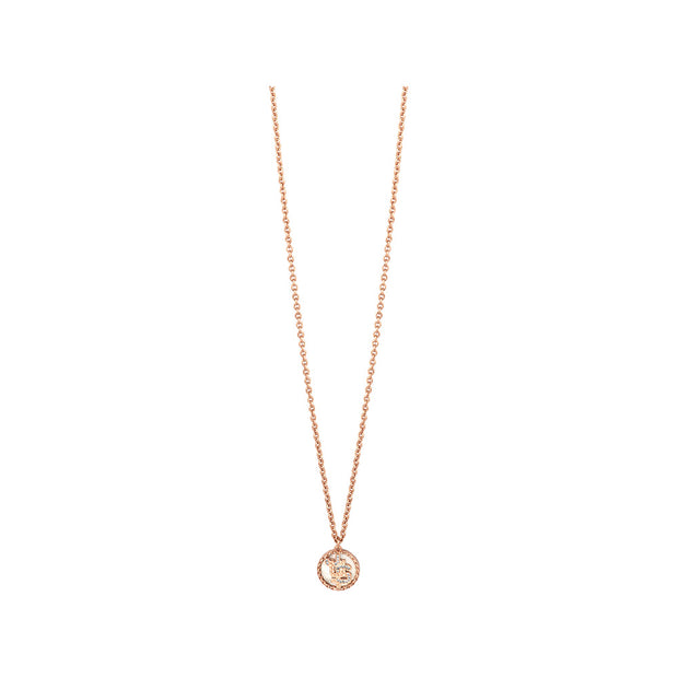 Linea Logo 4 Women Rose Gold Necklace