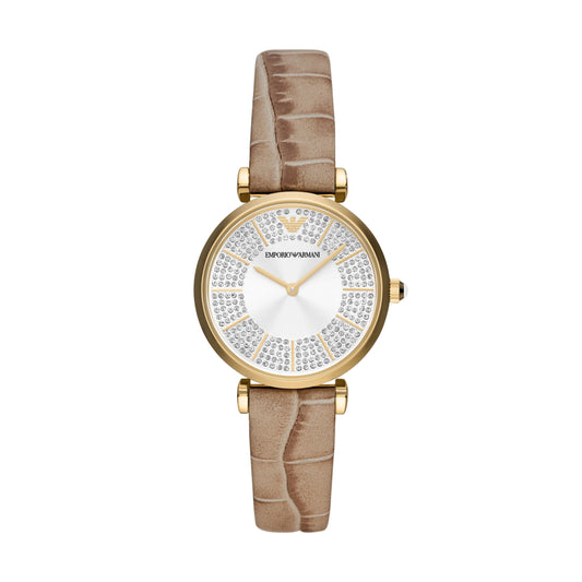 Women  Gianni T-Bar 32mm Silver Watch