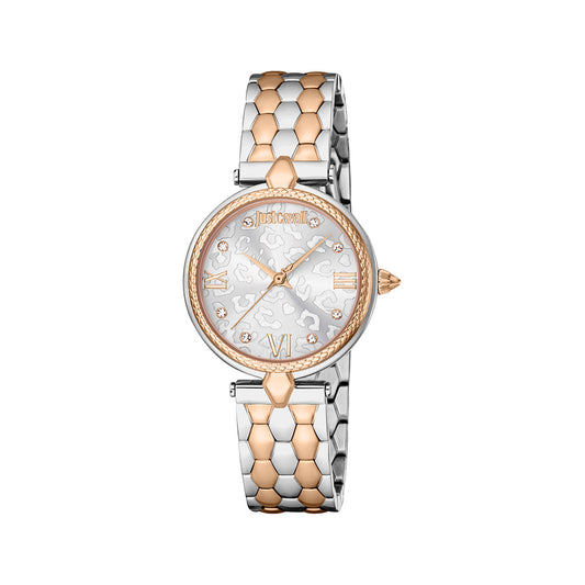 Donna Leopardo Women Silver Stainless Steel Watch