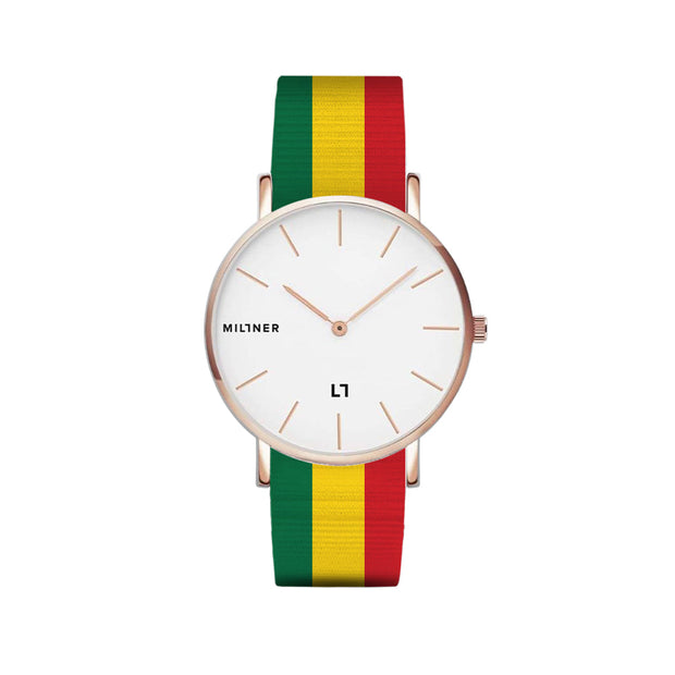 السنغال Rg-White Nato 39 Watch