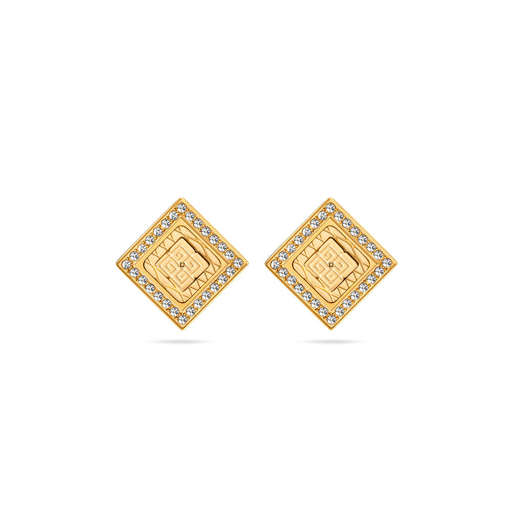 Eva Gold Plated Earrings