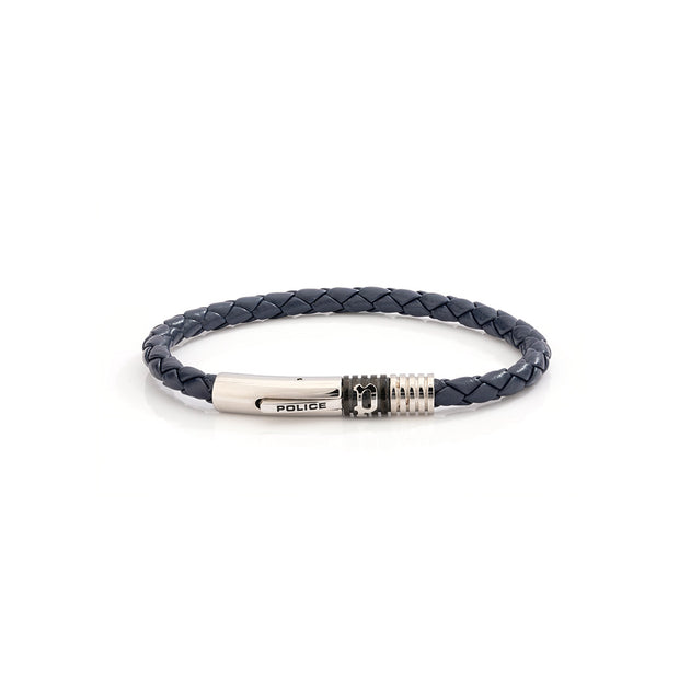 Men Blue Braided Bracelet