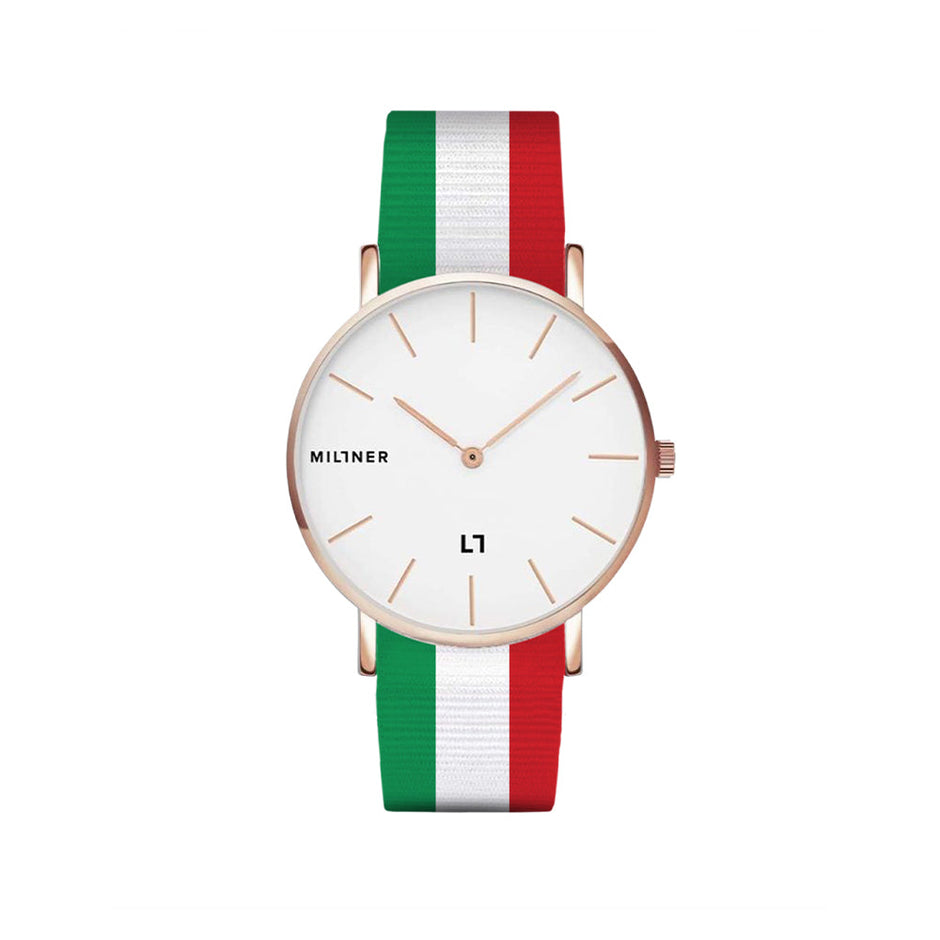 ساعة إيطاليا Rg-White Nato 39