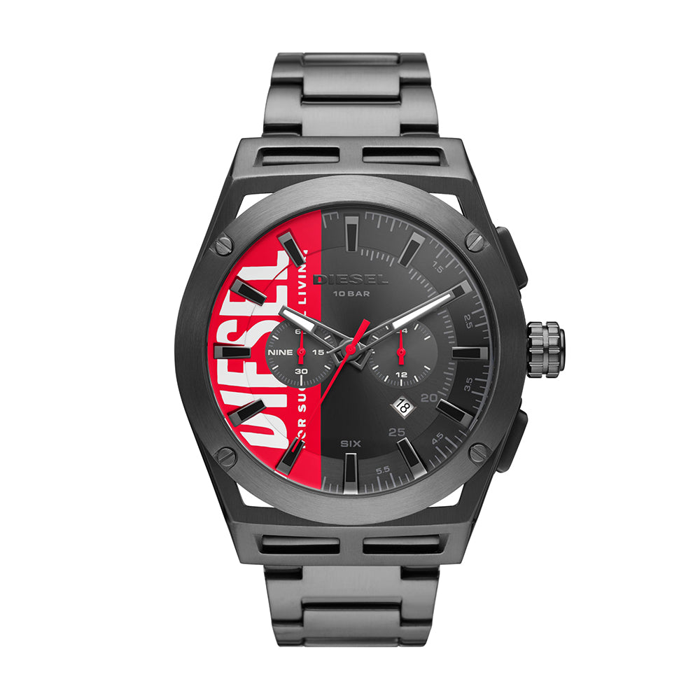 Timeframe Men Grey Quartz/Chronograph Watch