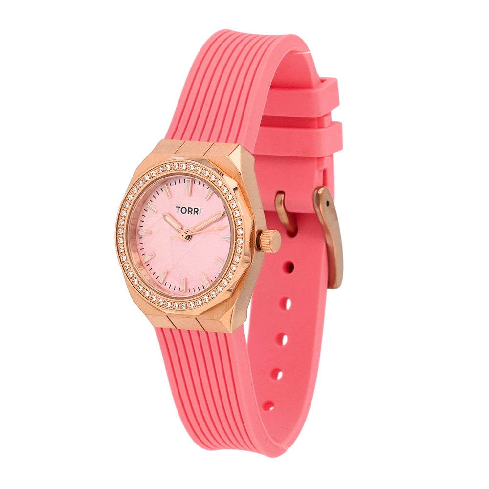 Women 28mm Pink Watch