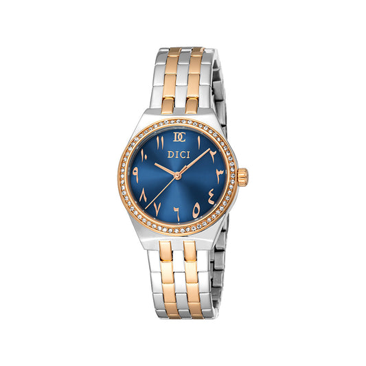 Clema Women Navy Stainless Steel Watch