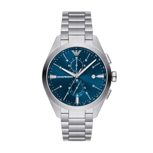 Men 43mm Blue Watch