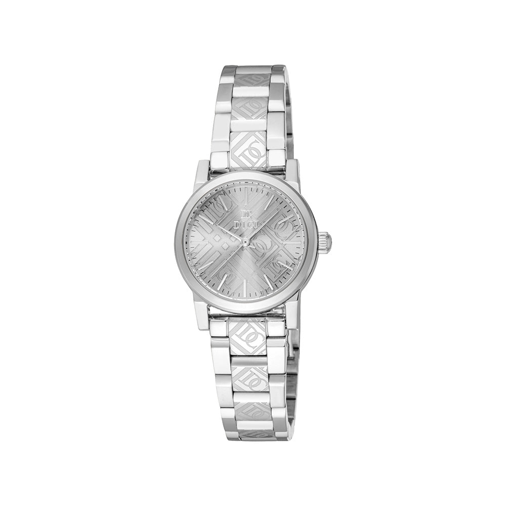 Aurora Women Grey Stainless Steel Watch