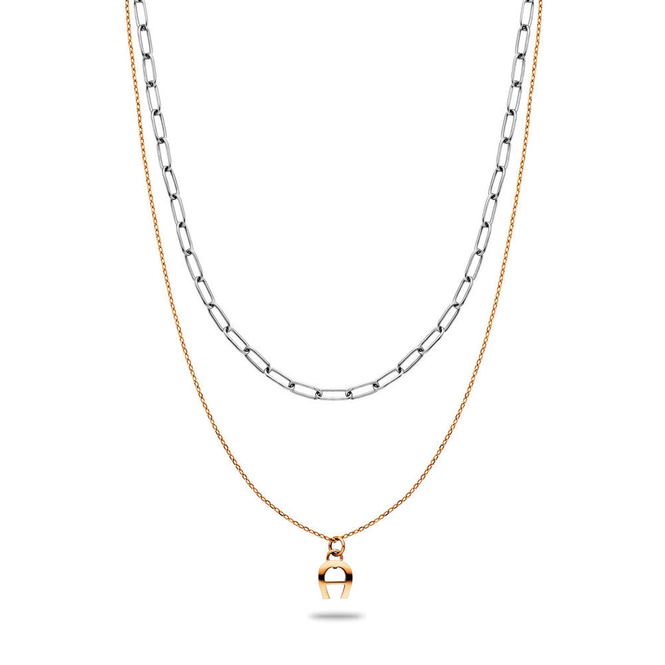 Women Two Toned Necklace