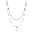 Women Two Toned Necklace