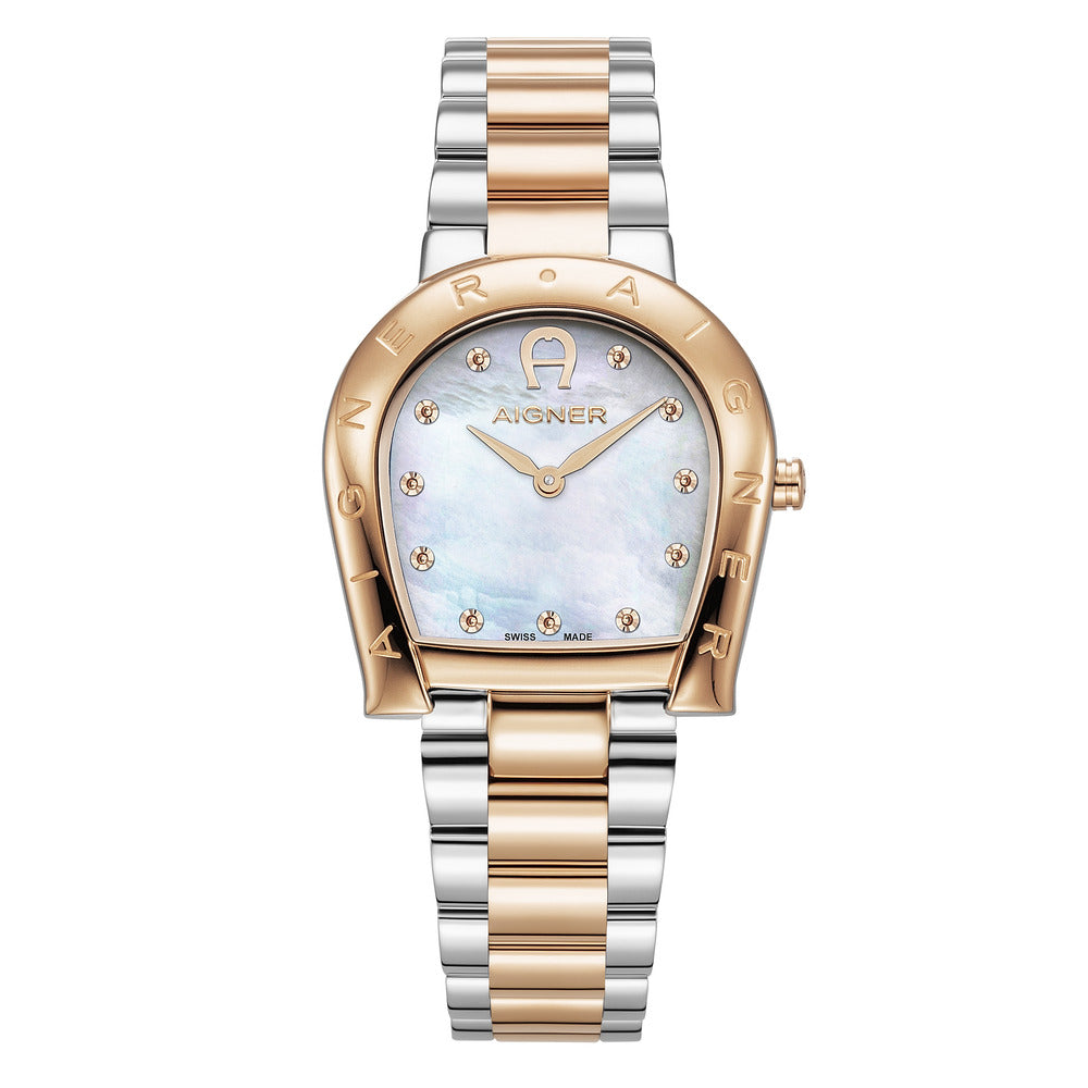 Women Ravenna Two Tone Silver/Rosegold 29mm Watch