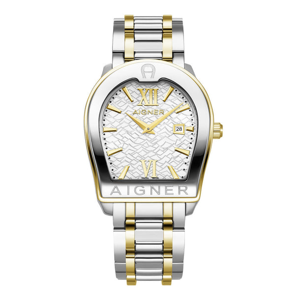 Men Verona Due Silver 47mm Watch