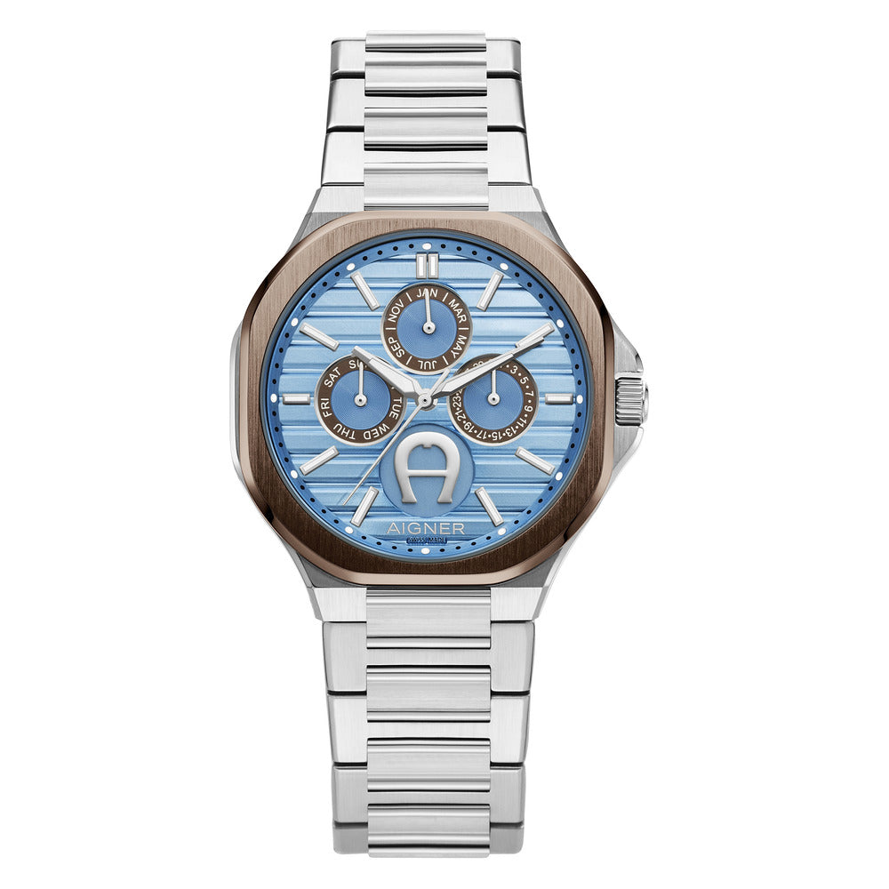 Men Fermo Silver 45mm Watch