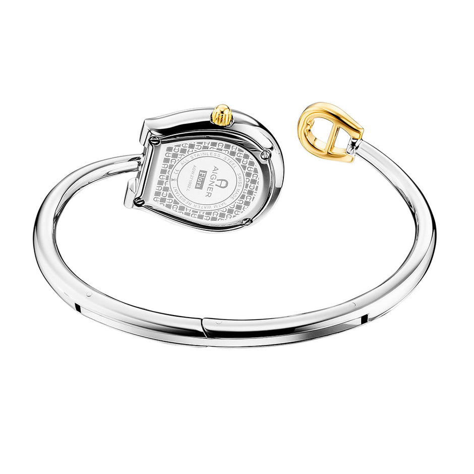 Women Flora Large Two Toned Watch