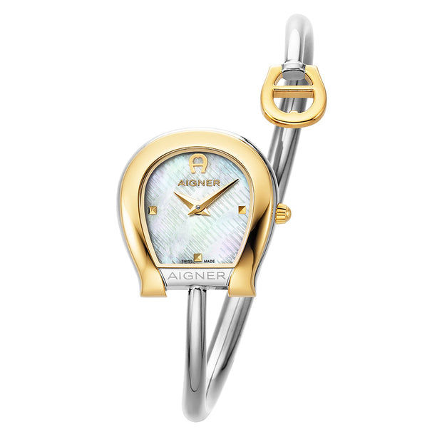 Women Flora Large Two Toned Watch