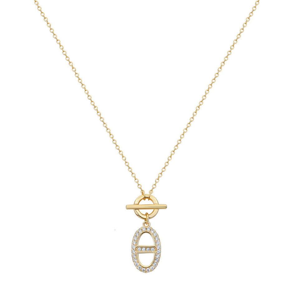 Women Short Gold Necklace