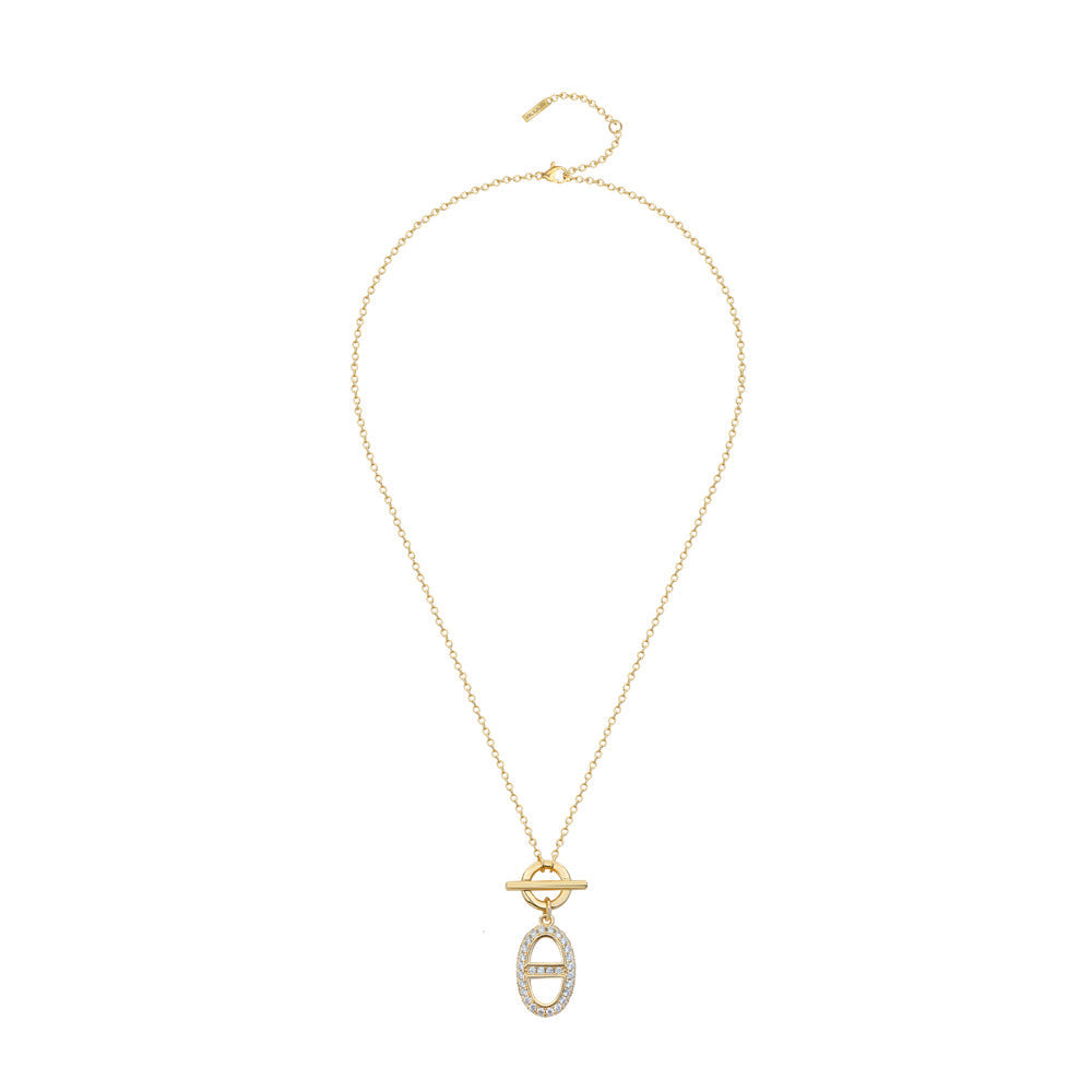 Women Short Gold Necklace