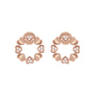 Women Rose Gold Earring