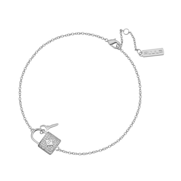 Women Slim Round White Bracelet