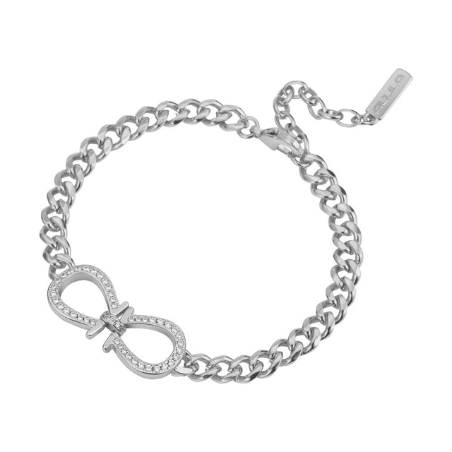 Women Solitaire Crystal White Bracelet