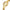 Women Gold Stainless Steel 33.5mm Watch