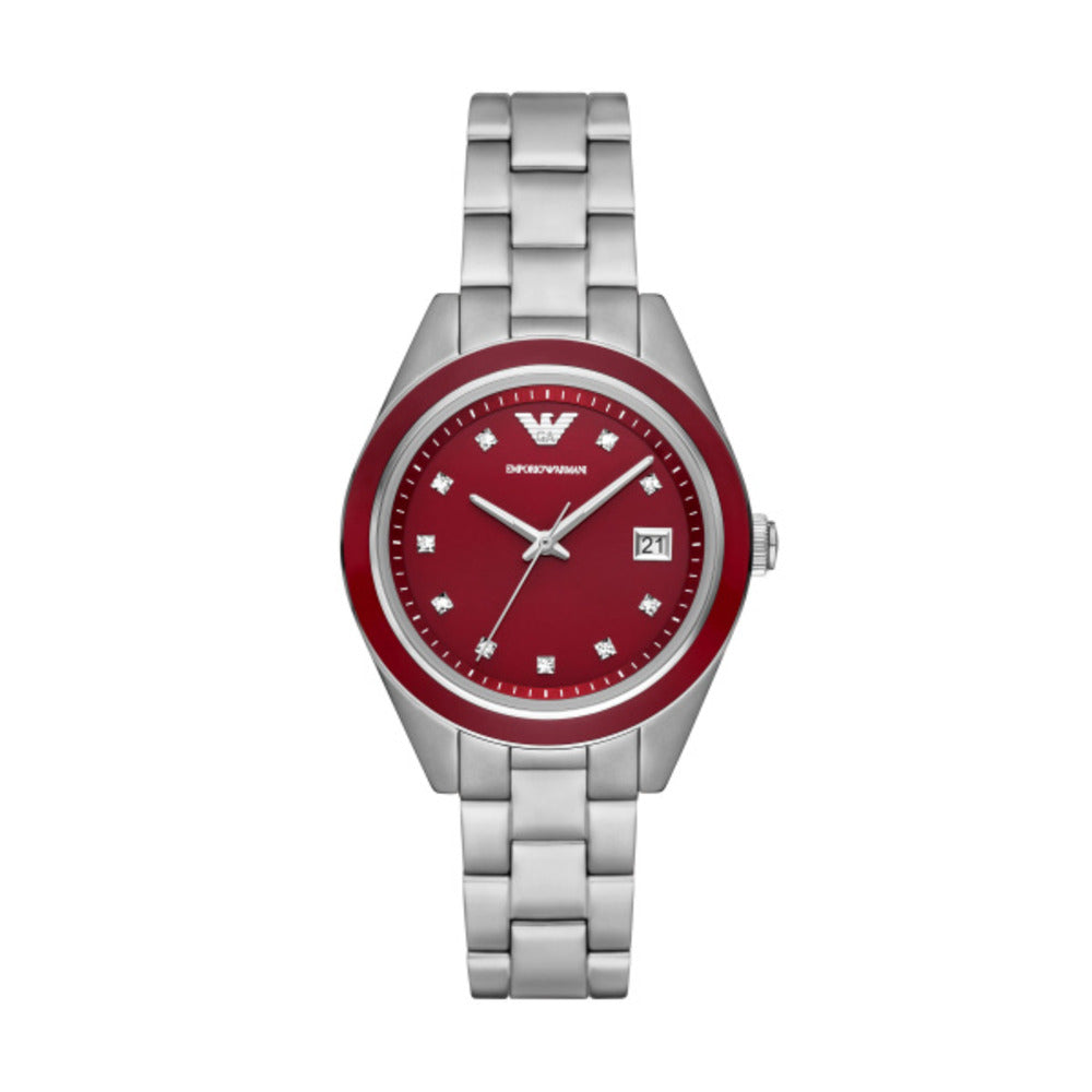 Women Leo Red 36mm Watch