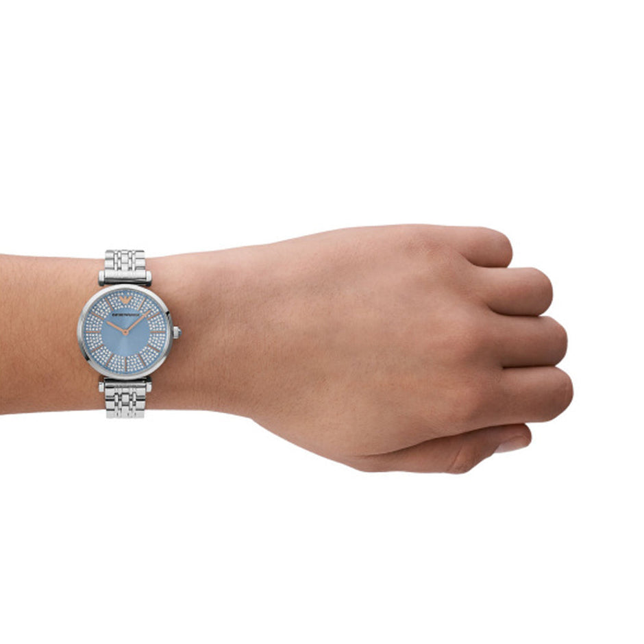 Women Gianni T-Bar Blue 32mm Watch