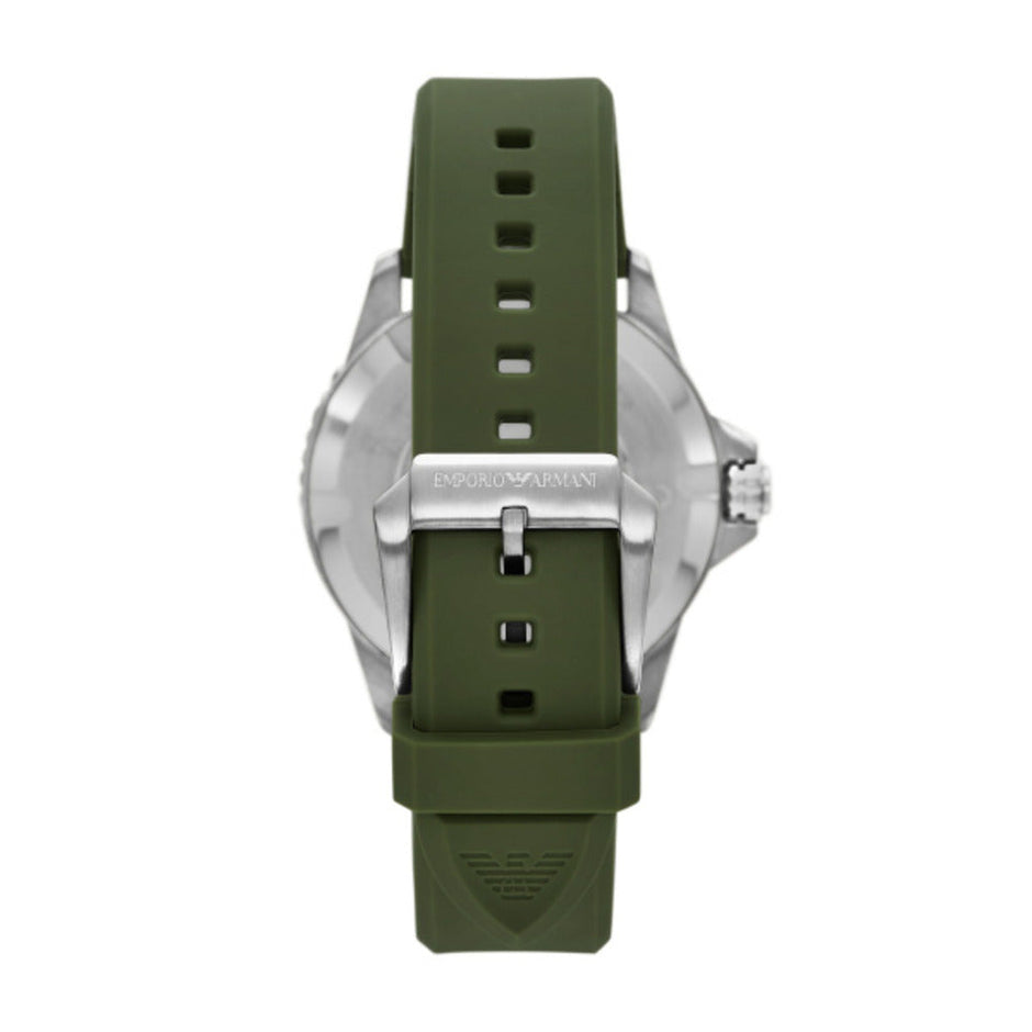 Men World Explorer Green 42mm Watch