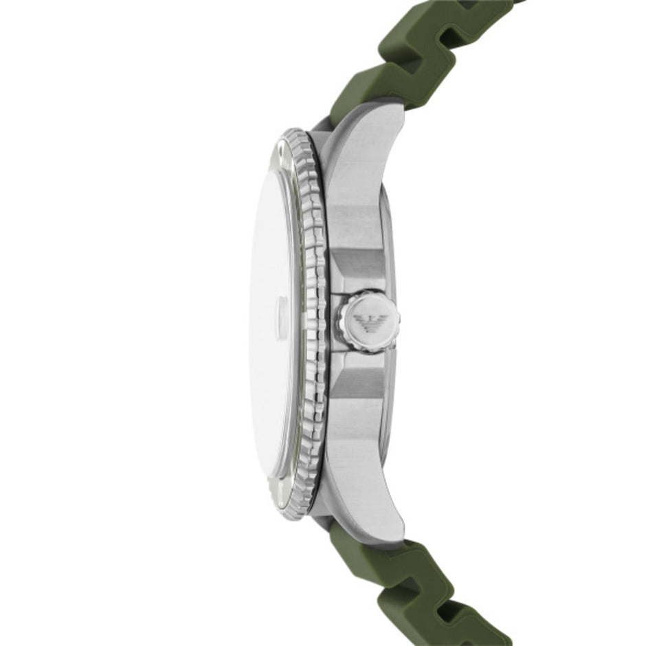 Men World Explorer Green 42mm Watch
